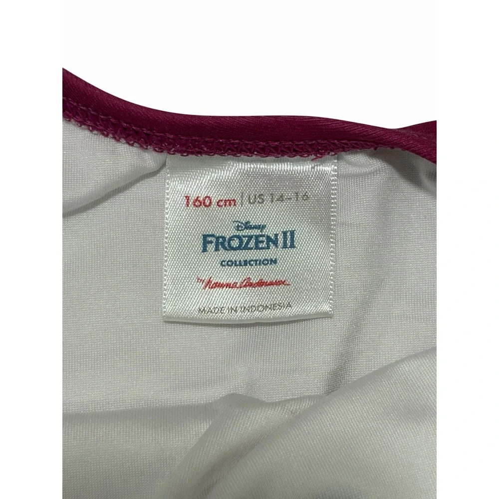 Hanna Andersson Disney‎ Frozen II Elsa Girls Gymnastics Dance Leotard Size 14/16